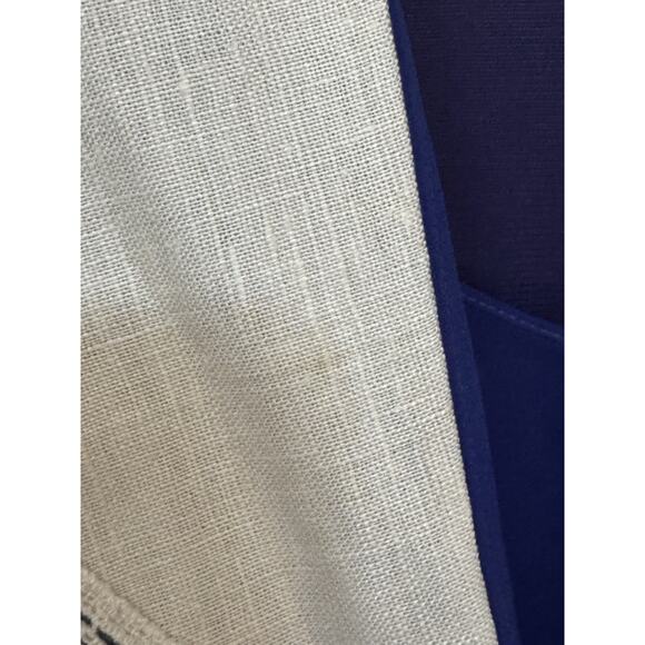 Vintage 80’s Fashion Lindsey Blake Blue Pleated Dress Long Sleeve Size 12 Retro - Picture 9 of 9